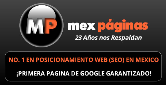 MexPaginas - Diseño de Paginas Web - No. 1 en Posicionamiento Web en México - Nuestras Páginas Web Sí Venden